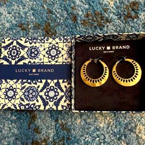 Lucky brand earrings. BRAND NEW